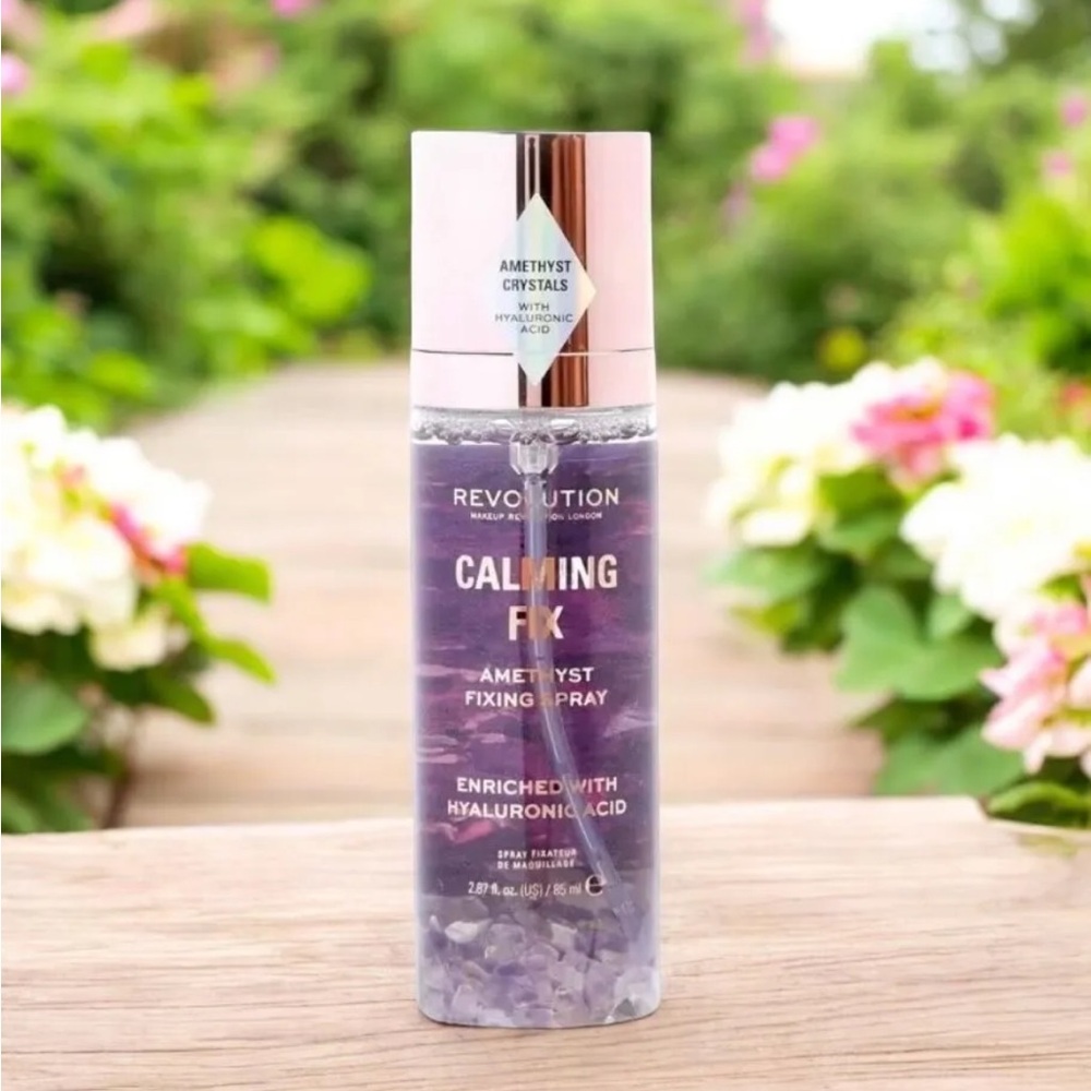 New Revolution Calming Fix Amethyst Toning Spray enriched with Hyaluroni…
